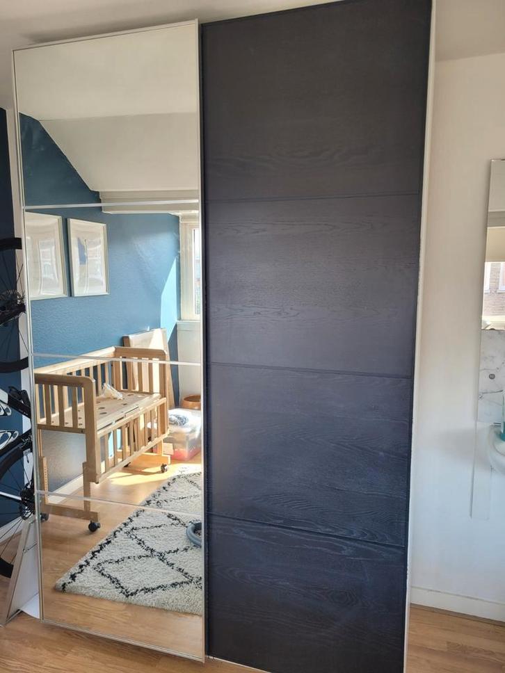 Ikea Pax kast (oud model) met schuifdeuren, Huis en Inrichting, Kasten | Kledingkasten, Gebruikt, 200 cm of meer, 150 tot 200 cm