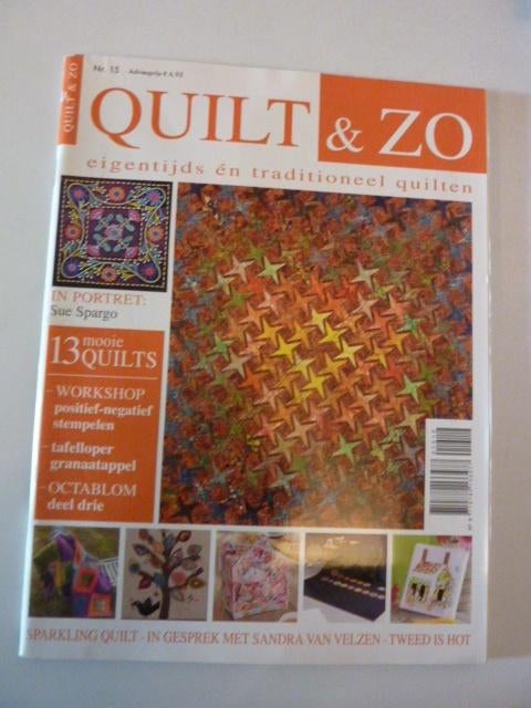 Quilt & zo - nr 15, Ophalen of Verzenden, Zo goed als nieuw