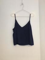 Handmade cropped top viscose, Kleding | Dames, Tops, Maat 38/40 (M), Zo goed als nieuw, Zonder mouw, Verzenden