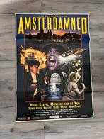 Amsterdamned (1988) originele grote filmposter (Dick Maas), Deurposter of groter, Ophalen of Verzenden, Film en Tv, Rechthoekig Staand