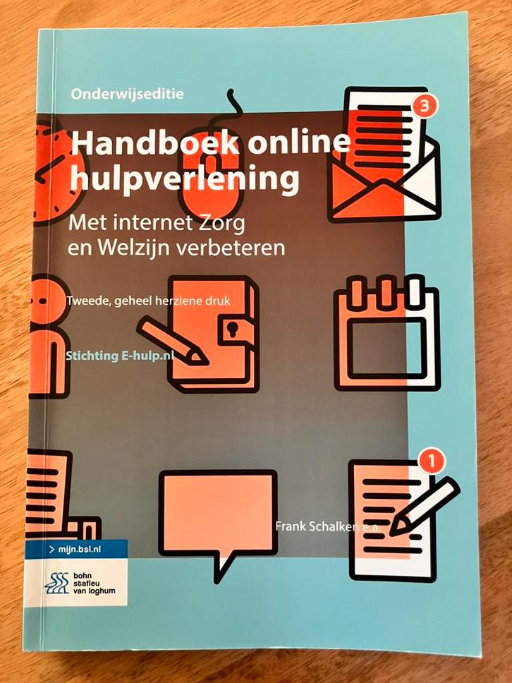 Frank Schalken - Handboek online hulpverlening, Boeken, Wetenschap, Zo goed als nieuw, Sociale wetenschap, Ophalen of Verzenden
