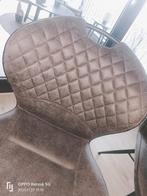 Eetkamer stoelen, Huis en Inrichting, Stoelen, Gebruikt, Bruin, Ophalen of Verzenden, Metaal