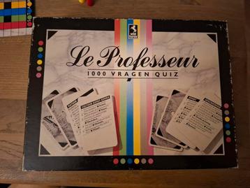 Le Professeur 1000 Vragen Quiz - Leuk Bordspel! beschikbaar voor biedingen
