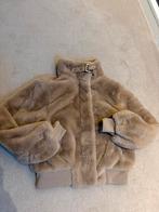 Bontjas van seven sisters zand/goud maat M, Kleding | Dames, Ophalen of Verzenden, Zo goed als nieuw, Maat 38/40 (M), Beige