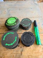 3 x Korda krusha large small pouch kutta crusher cutter, Ophalen of Verzenden, Gebruikt, Overige typen