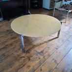 Vintage salontafel, metaform, 50 tot 100 cm, Minder dan 50 cm, Metaal, Rond