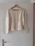Sézane, gilet Gaspard - XS - écru, Wit, Nieuw, Maat 34 (XS) of kleiner, Sézane