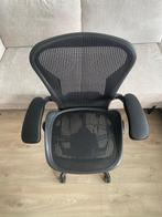 Herman Miller Aeron Graphite bureaustoel | maat B, Gaming bureaustoel, Zwart, Ophalen of Verzenden, Zo goed als nieuw