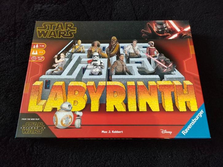 Ravensburger Star Wars labyrinth, Hobby en Vrije tijd, Gezelschapsspellen | Bordspellen, Nieuw, Een of twee spelers, Drie of vier spelers