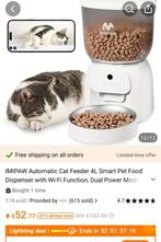 Pet cat dog automatic feeder with camera, Dieren en Toebehoren, Nieuw, Ophalen of Verzenden