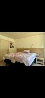 Pullman Elektrisch Bed Compleet met Dressoir, Verstelbaar, Beige, Tweepersoons, Ophalen of Verzenden