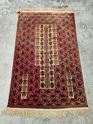 Handgeknoopt Perzisch wol nomad Beloutch tapijt 92x145cm beschikbaar voor biedingen