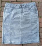 Grijze spijkerrok, maat 38, Kleding | Dames, Rokken, Maat 38/40 (M), Dreamstar, Ophalen of Verzenden, Knielengte