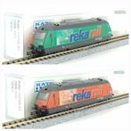 KATO 13709-51 - Ellok Re460 der SBB "Reka Rail" -, Overige merken, Analoog, Locomotief, Zo goed als nieuw