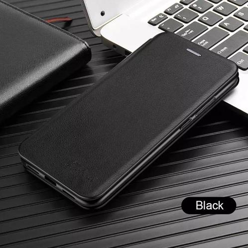 Flip Case -Kaarthouder/Magneetsluiting voor Galaxy A41_Zwart, Telecommunicatie, Mobiele telefoons | Hoesjes en Frontjes | Samsung
