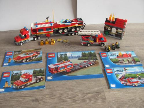 lego brandweer 4430 en 60003, Kinderen en Baby's, Speelgoed | Duplo en Lego, Gebruikt, Ophalen of Verzenden