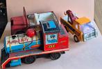 A33-20-7 blikken miniaturen Puffy Billy trein, jeep en truck, Ophalen of Verzenden, Gebruikt
