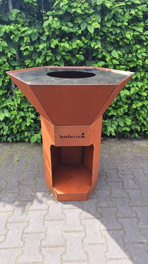 NIEUW!!! Barbecook Nestor Cortenstaal BBQ Barbecue barbeque, Tuin en Terras, Houtskoolbarbecues, Nieuw, Ophalen