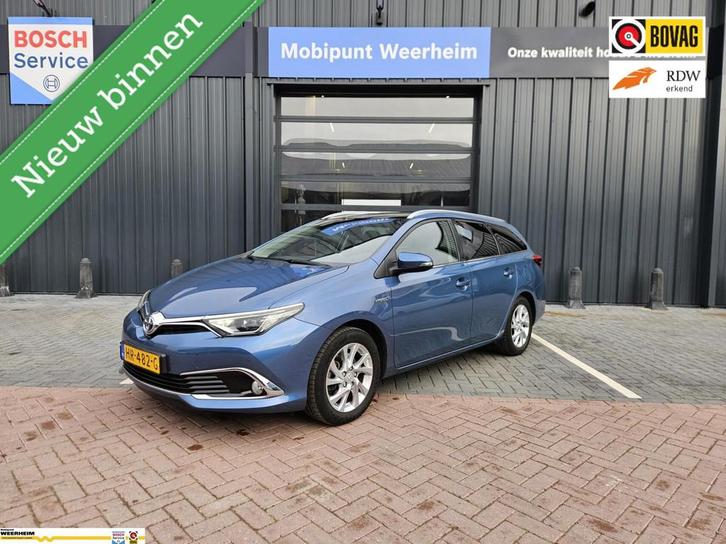 Toyota Auris 1.8 Hybr Exec, PANO-DAK, Trekhaak, winterset, e, Auto's, Toyota, Bedrijf, Te koop, Auris, ABS, Achteruitrijcamera