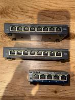 Netgear Prosafe Switch: 2x GS108E + GS105E, Computers en Software, Netwerk switches, Ophalen of Verzenden, Zo goed als nieuw