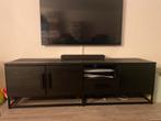 Nette zwarte tv meubel, Ophalen, Zo goed als nieuw, 25 tot 50 cm, Minder dan 100 cm