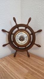 Vintage Scheepsroer Barometer, Ophalen of Verzenden, Gebruikt, Analoog, Wandklok