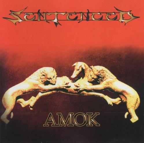 Sentenced - Amok CD Metal 1995 origineel Sonopress, Cd's en Dvd's, Cd's | Hardrock en Metal, Gebruikt, Ophalen of Verzenden