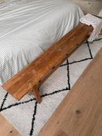 Sierbank hout loods 5, Huis en Inrichting, Banken | Voetenbanken en Poefen, Ophalen, 125 cm of meer, Zo goed als nieuw, Rechthoekig