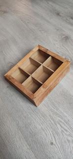 Theedoos, Huis en Inrichting, Woonaccessoires | Kisten, Ophalen, Minder dan 50 cm, Gebruikt, Glas