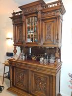 Prachtige Antieke Kast met Glas, Antiek en Kunst, Antiek | Meubels | Kasten, Ophalen