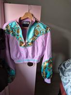Versace Jeans Couture Paarse Sweatshirt Maat 36, Kleding | Dames, Versace Jeans Couture, Ophalen of Verzenden, Zo goed als nieuw