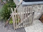 Poort schapenhek, Ophalen, Zo goed als nieuw, Hout, Tuinhek