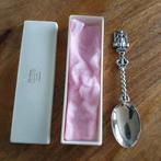 Verzilverde geboortelepel Herbert hooykaas, Antiek en Kunst, Ophalen of Verzenden