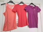 3 merk sportshirts., Kleding | Dames, Ophalen, Overige kleuren, Nike, Maat 36 (S)