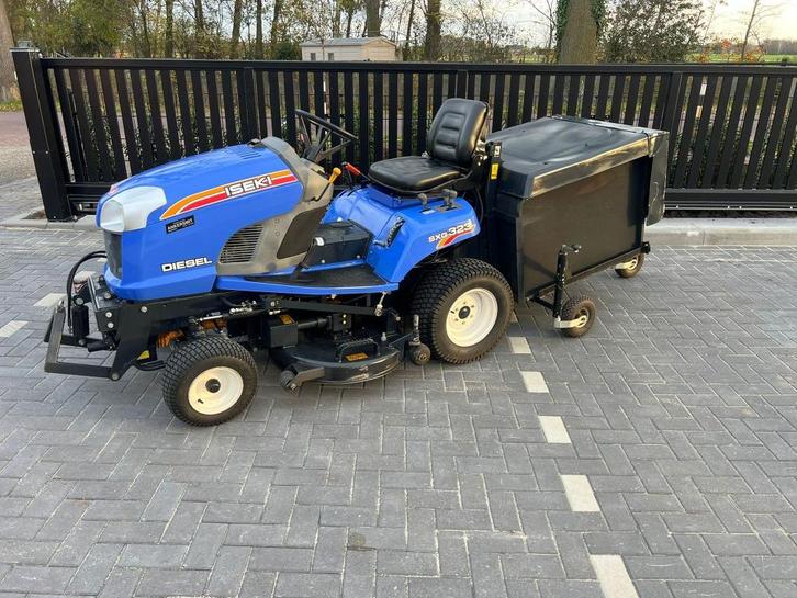 Vangbak demontage kar Iseki SXG laaglosser, Tuin en Terras, Zitmaaiers, Gebruikt, 120 cm of meer, Opvangbak, Ophalen