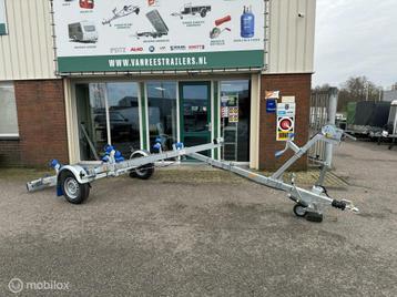 NIEUW Kanteltrailer 5.2-5.7m 1300kg kantelbaar beschikbaar voor biedingen