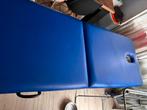Mooie Blauwe massage tafel, Sport en Fitness, Massageproducten, Ophalen, Zo goed als nieuw, Massagetafel