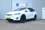 Tesla Model X Long Range 6p. Raven, Adaptive Luchtvering Aut, Auto's, Tesla, Gebruikt, Zwart, Wit, Leder