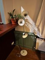 Vintage vloeramp met 3 Lampenkoppen, Ophalen, Gebruikt, Metaal, 150 tot 200 cm