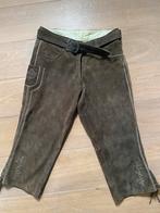 Dameslederhose maat 38/40 met bijpassend riem, Maat 38/40 (M), Verzenden, Kleding, Overige thema's