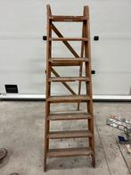 Houten trap 160 cm, Ophalen, Gebruikt, Trap, Minder dan 2 meter