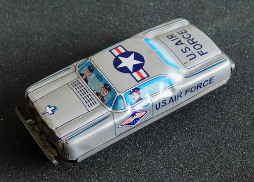 Blikken auto U.S. AIR FORCE, Antiek en Kunst, Antiek | Speelgoed, Ophalen of Verzenden