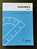 Wiskunde A (vwo) - Lyceo Examenbundel 2023, Boeken, Schoolboeken, Ophalen of Verzenden, Zo goed als nieuw, VWO, Wiskunde A