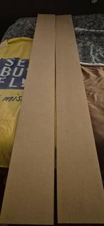 Twee MDF platen - 244x23,8 en 244x25,5, Doe-het-zelf en Verbouw, Hout en Planken, Ophalen, Minder dan 25 mm, Overige typen, Nieuw