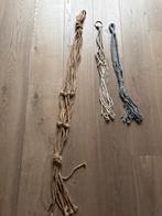 Macramé Plantenhangers - Handgemaakt, Huis en Inrichting, Kamerplanten, Ophalen of Verzenden, Halfschaduw, Minder dan 100 cm