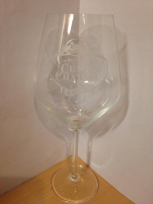 Kasteel bierglas Cuvee du Chateau 33cl, Verzamelen, Biermerken, Zo goed als nieuw, Glas of Glazen, Overige merken, Ophalen of Verzenden