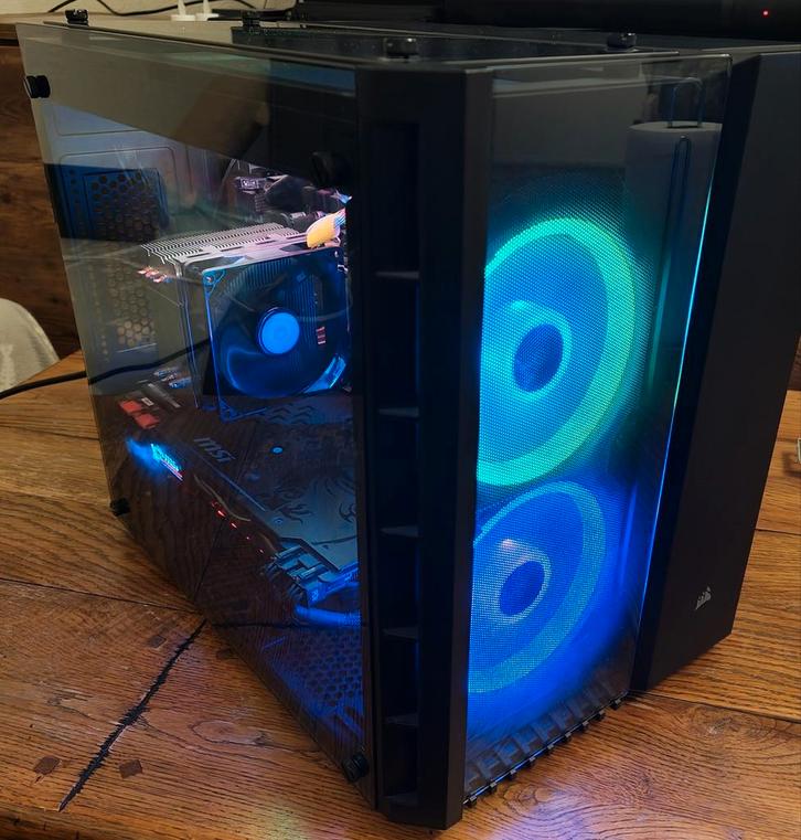 Gaming PC – i5-9600K | GTX 1070 | 16GB RAM | 1TB SSD |, Computers en Software, Desktop Pc's, Zo goed als nieuw, 3 tot 4 Ghz, SSD