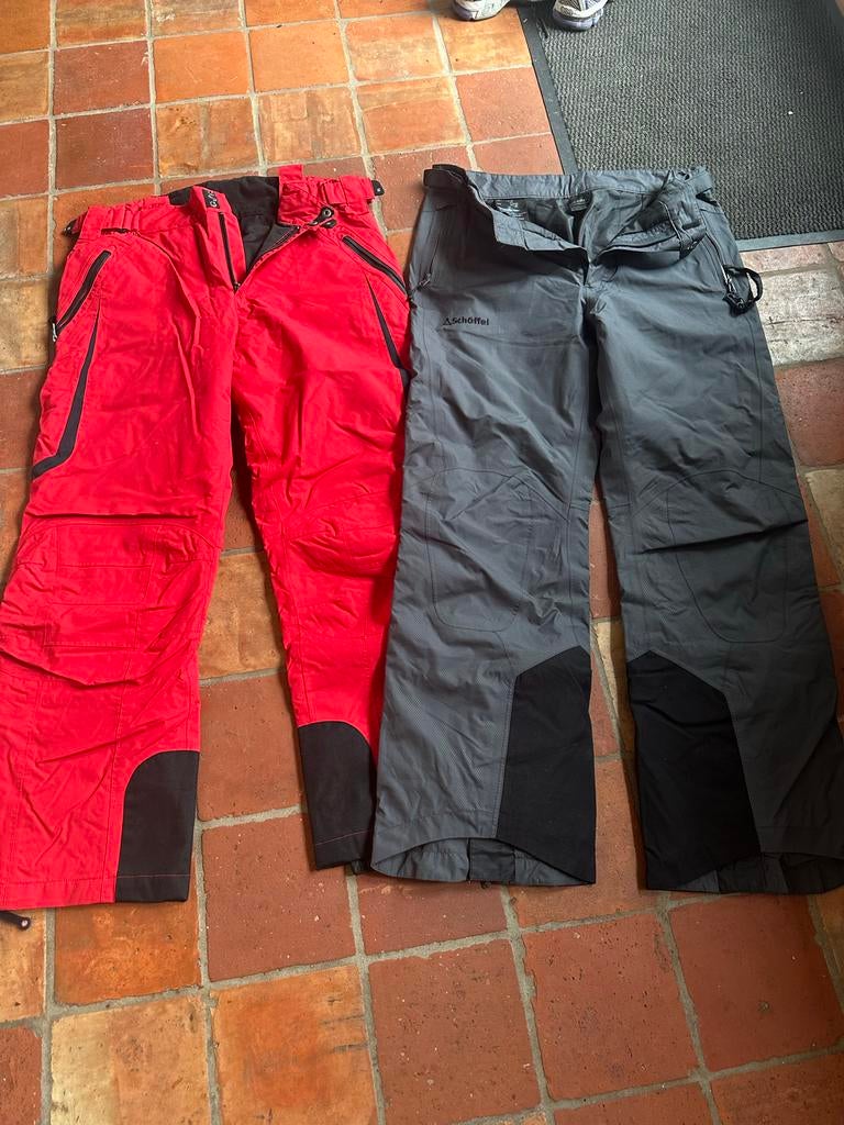 Twee skibroeken maat L (52), Ophalen, Zo goed als nieuw, Maat 52/54 (L), Broek