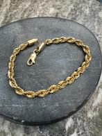 14k Gouden Rope Armband - 4,41 gram, Sieraden, Tassen en Uiterlijk, Armbanden, Ophalen of Verzenden, Zo goed als nieuw, Goud