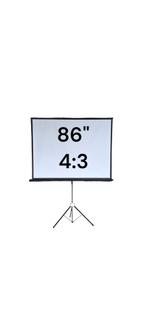 Beamerscherm / Projectiescherm 86 inch Div. modellen - New, Ophalen of Verzenden, Nieuw